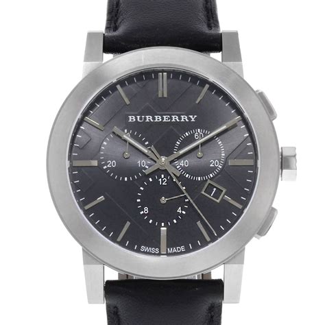 burberry the city bu9356 black chronograph men's watch